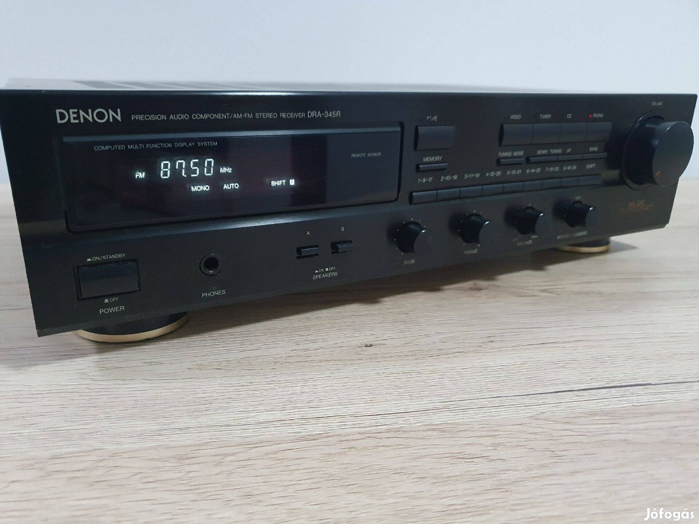 Denon DRA-345R fm sztereó hifi erősítő