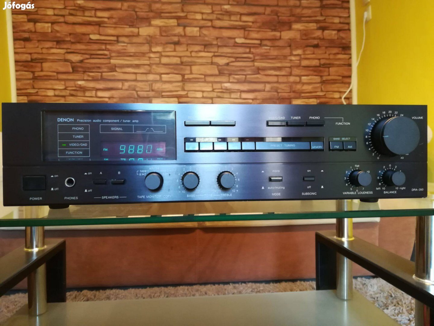 Denon DRA-350 rádiós erősítő