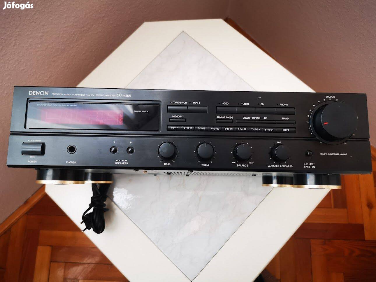 Denon DRA-435R Receiver távirányítóval