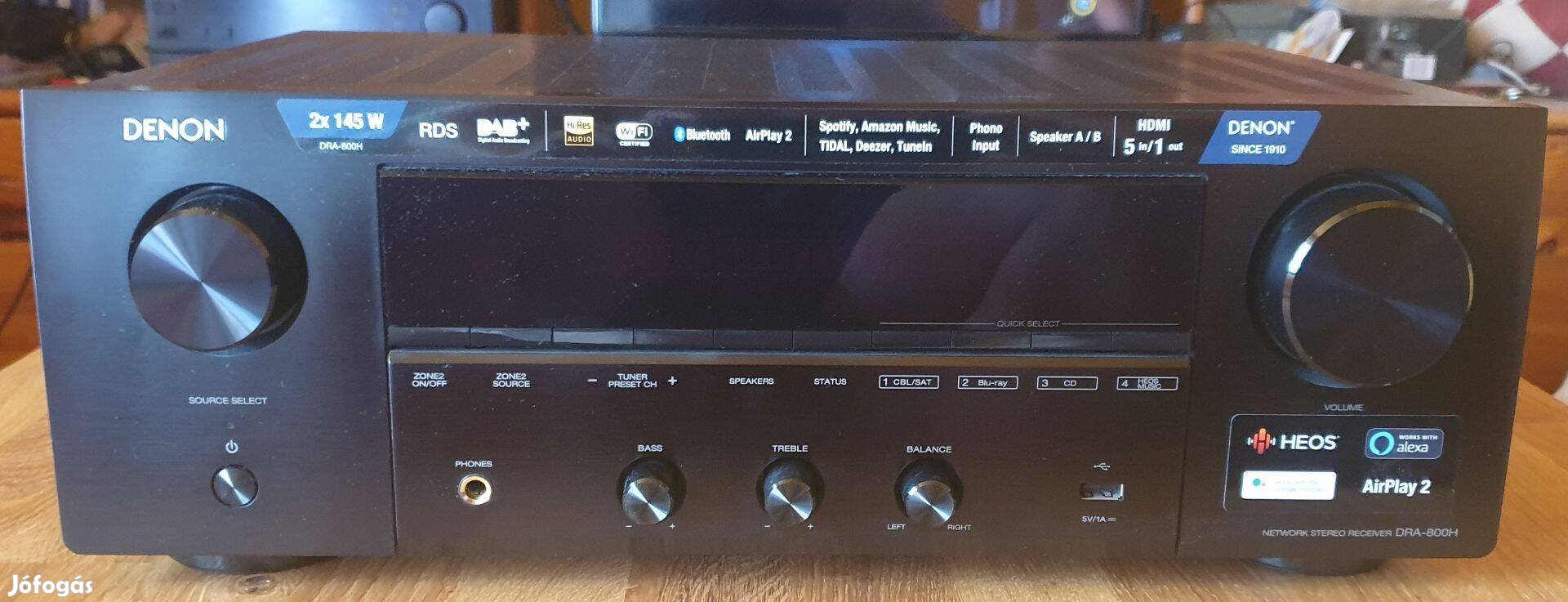 Denon DRA-800H smart hálózati erősítő