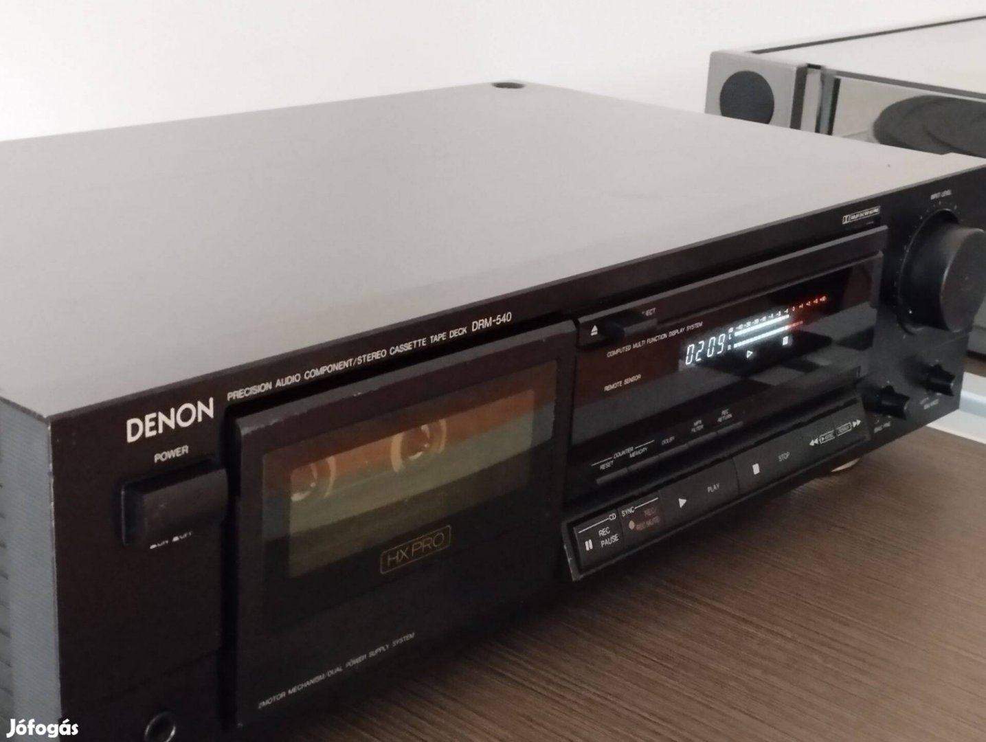 Denon DRM-540 kazettás Deck magnó jó állapotban nagyon jó hanggal