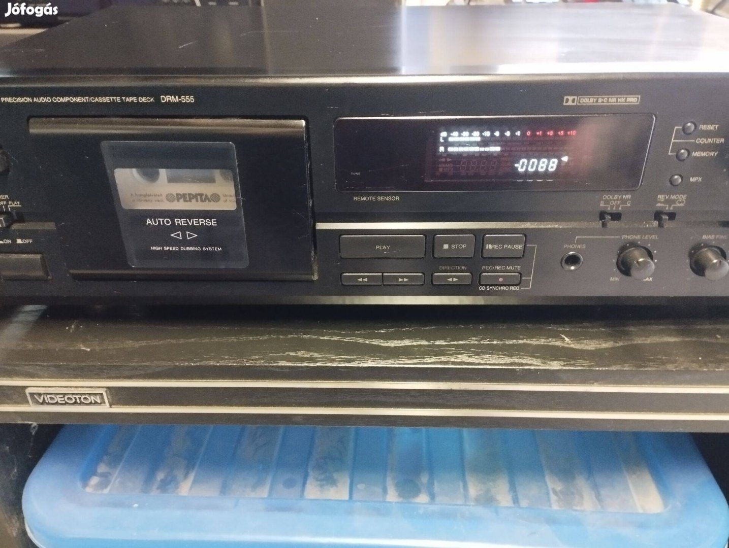 Denon DRM-555 Auto-reverse kazettás deck