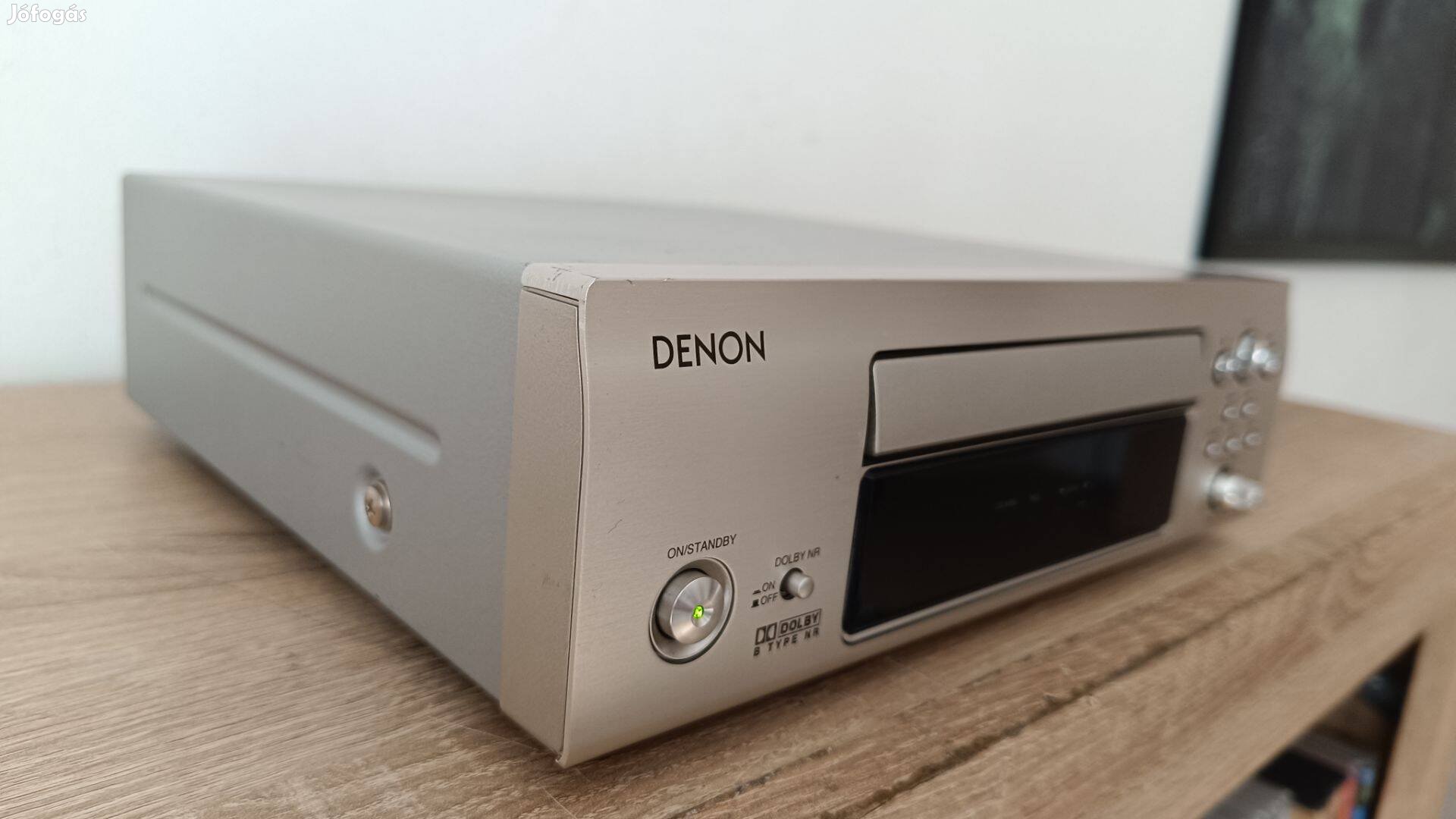 Denon DRR-F102 fekvő kazettás deck/Párszor használt/Foxpost az árban