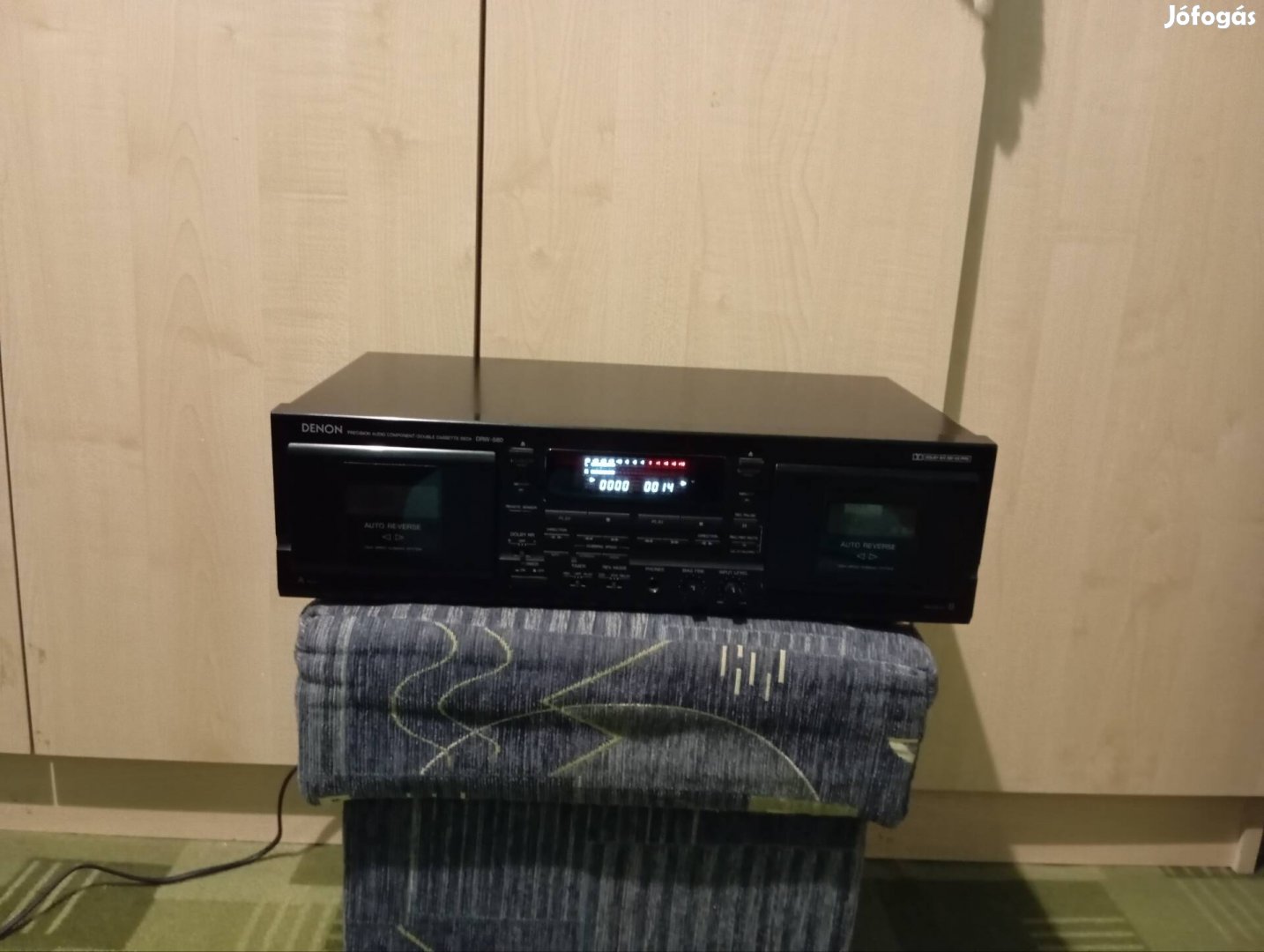 Denon DRV-580 Kétkazettás Deck Gyüjteményből.