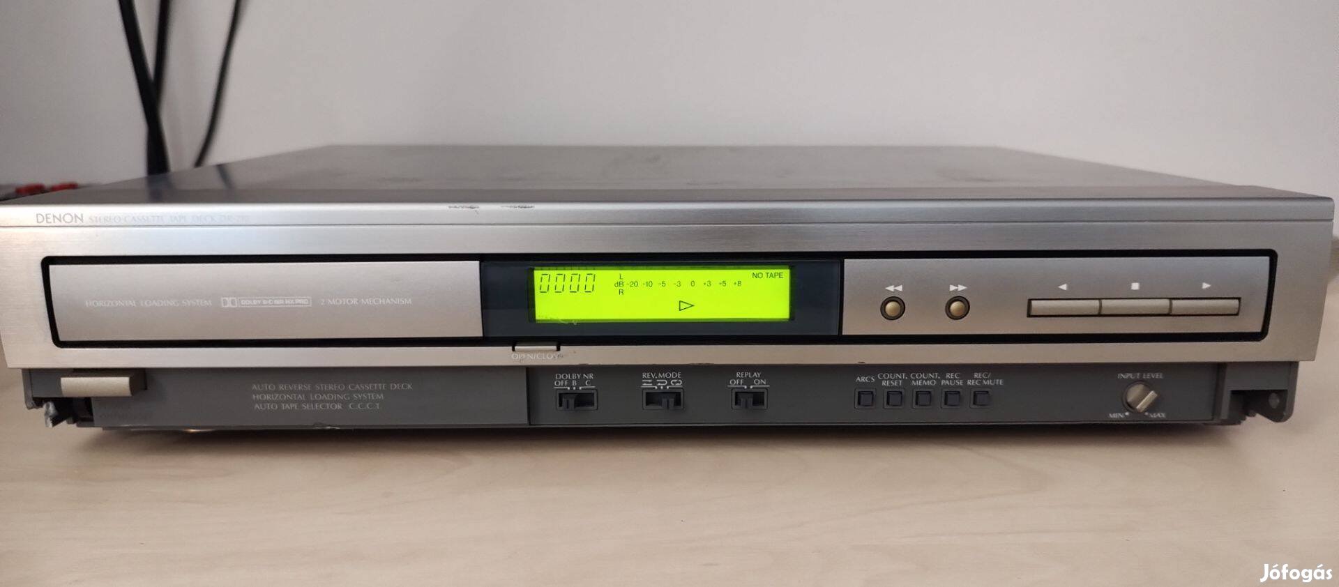Denon DR-210 sérült, kazettás deck alkatrésznek/felújításra