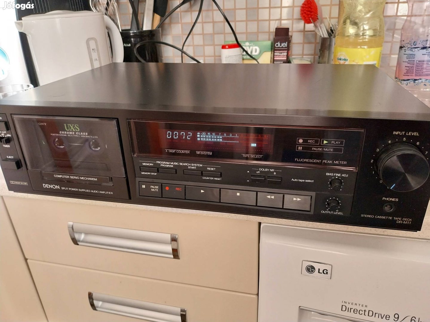 Denon DR-M11 kazettás deck - megkímélt !!!