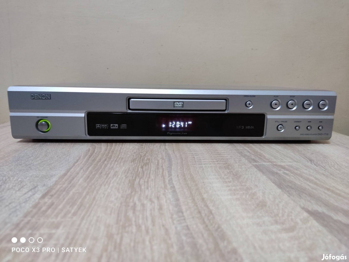 Denon DVD-1710  hifi dvd/ cd lejátszó deck 