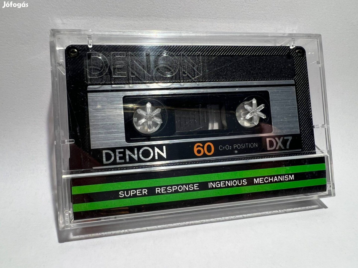 Denon DX7 60 magnó kazetta, 1981-1982, használt, Japán piacos