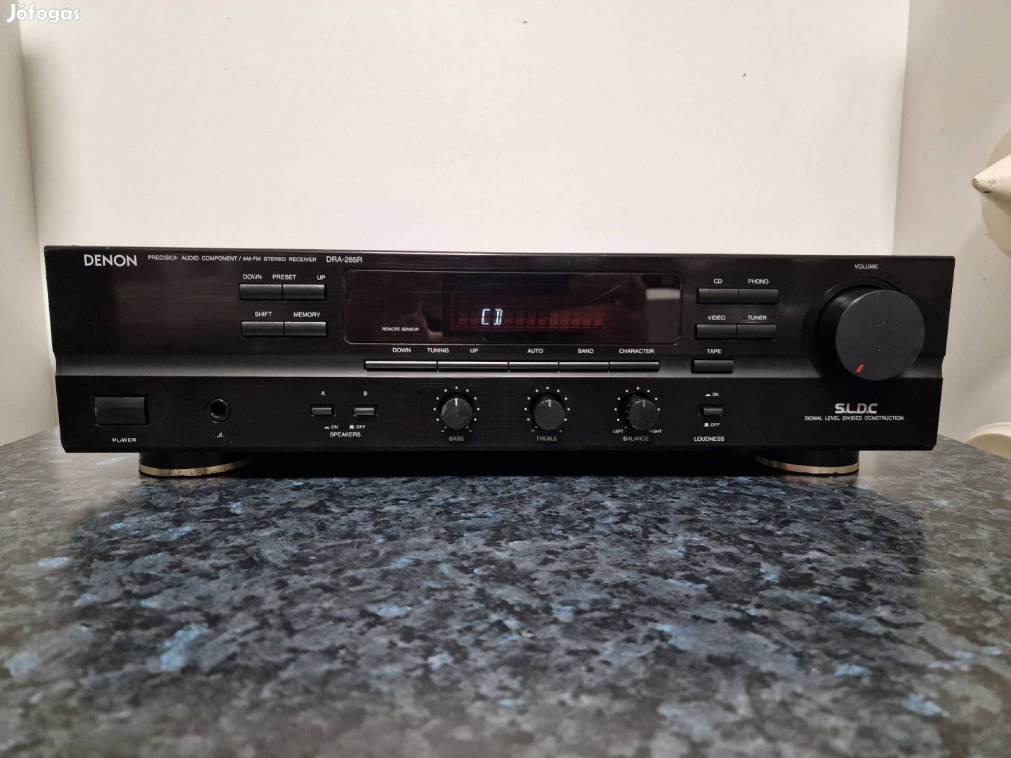 Denon Dra-265r stereo rádiós erősítő, rádió hibával 