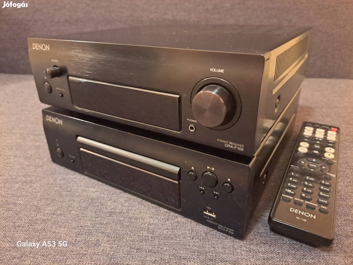 Denon Dra f 109 dcd f 109 sztereo szett