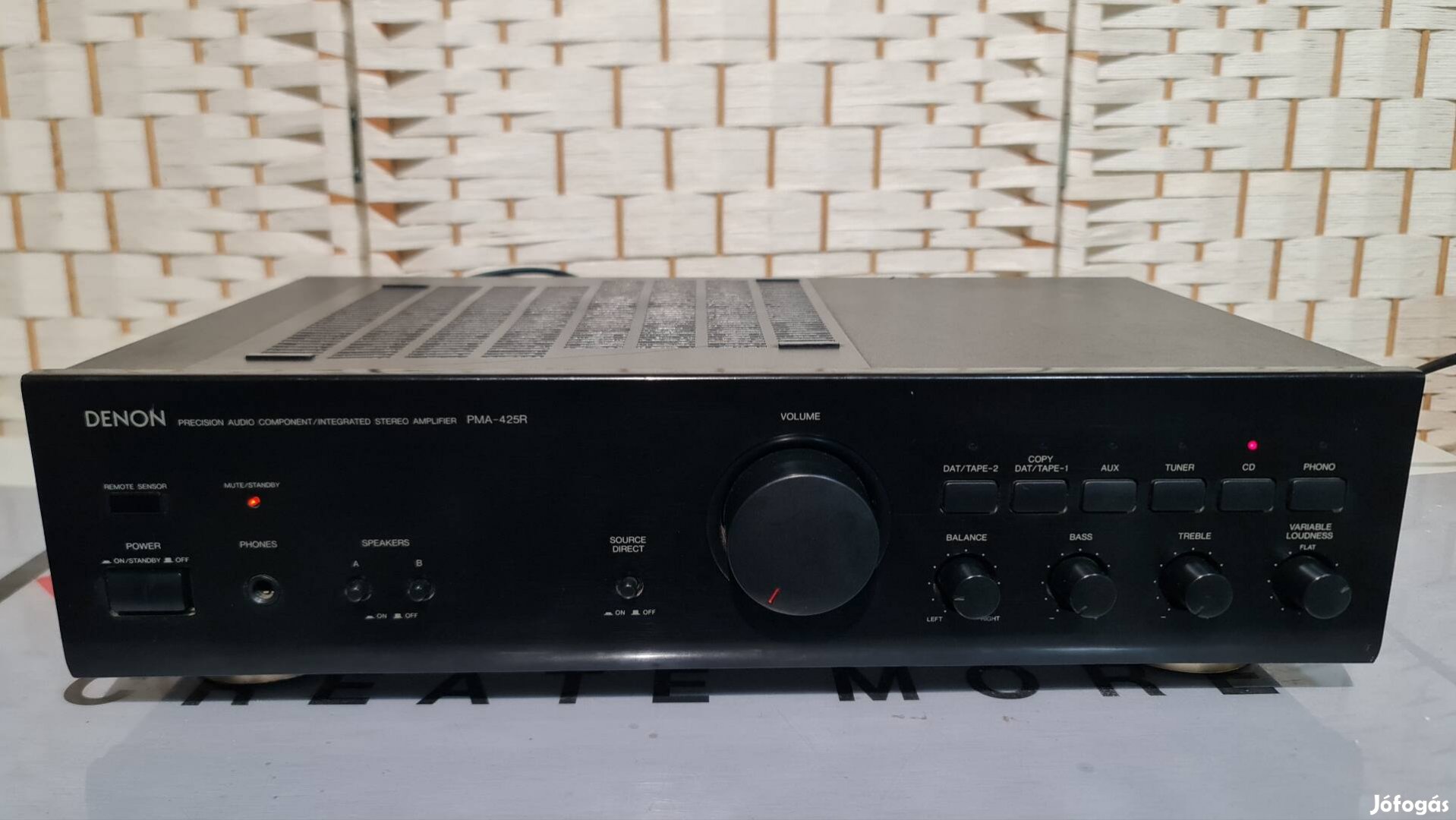 Denon PMA-425R 4 Hangfalas sztereó erősítő kiváló állapotban