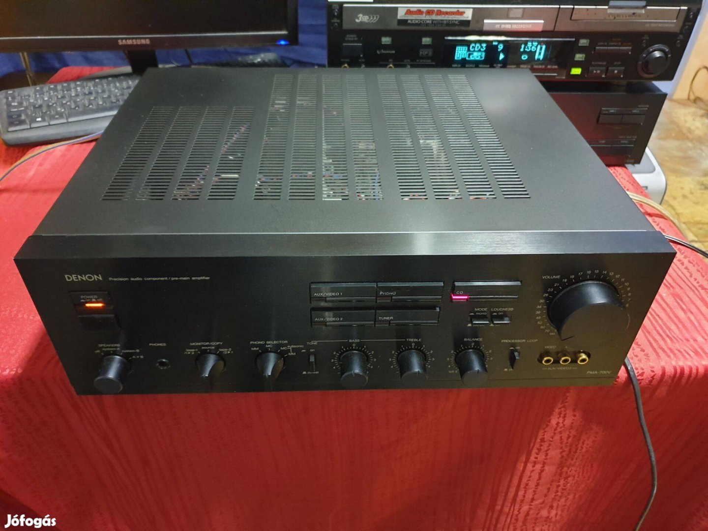Denon PMA 700V Csúcs Minőségi Erősítő Toroid Trafóval Eladó!