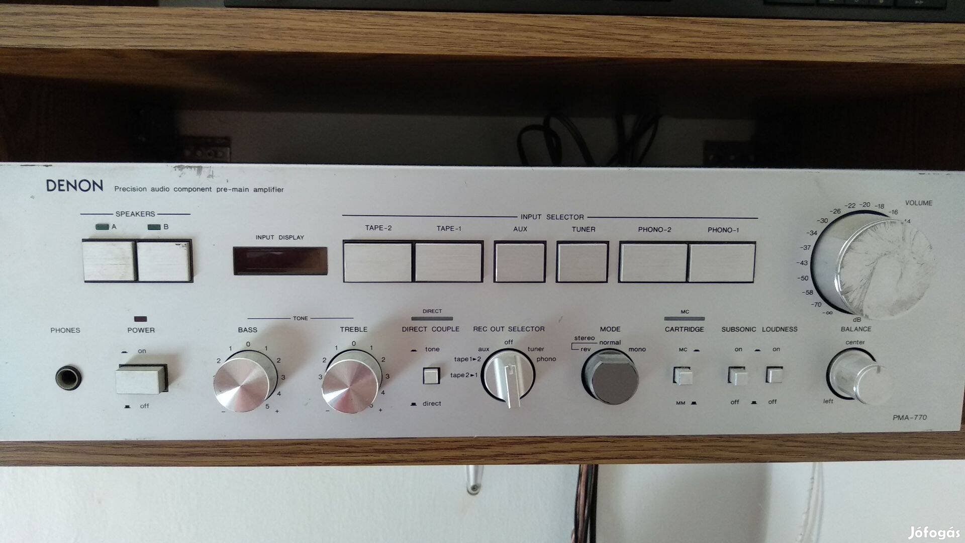 Denon PMA-770 hifi szett