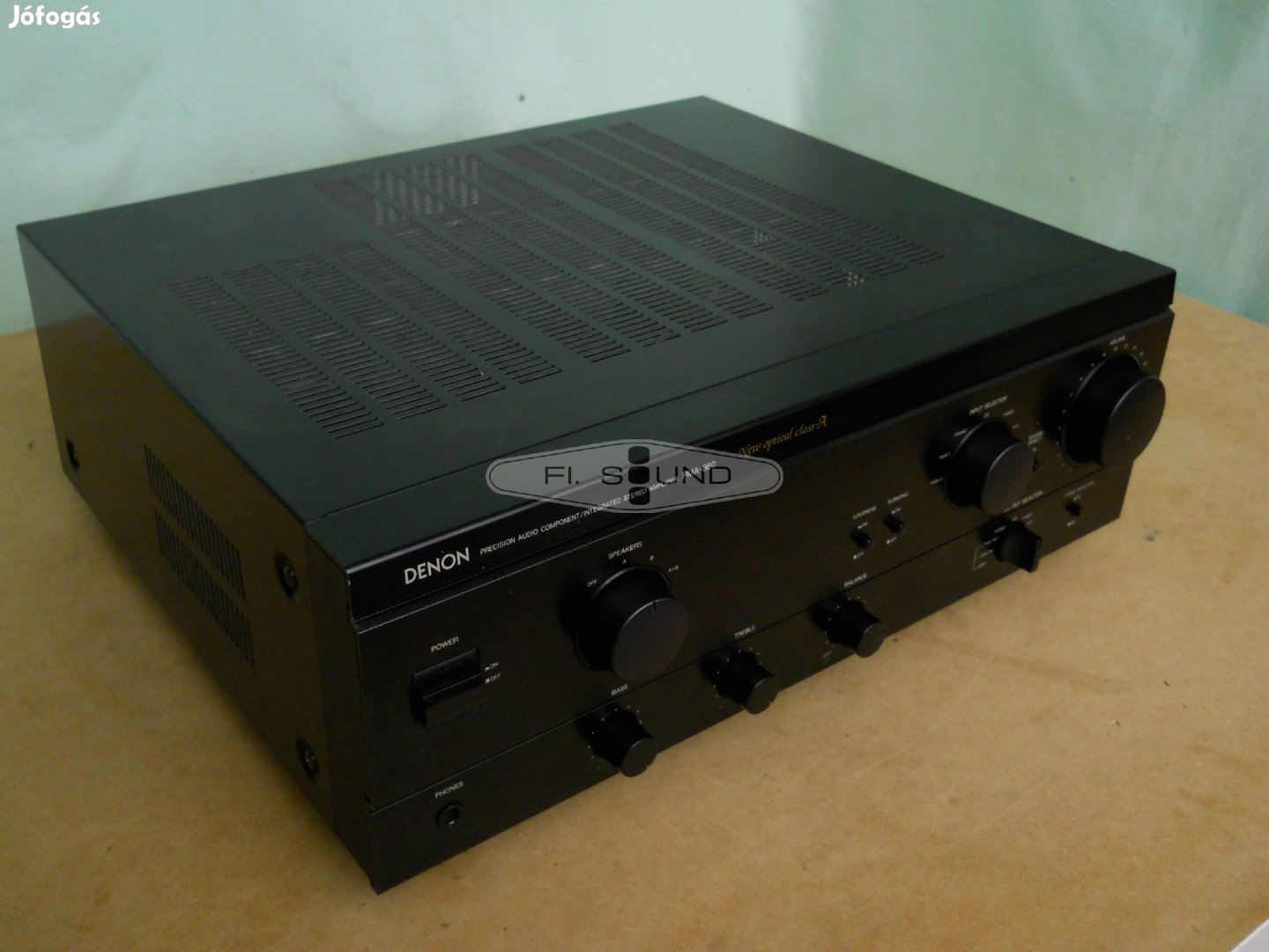 Denon PMA-860 ,(2.)2x130W,4-16ohm,4 hangfalas sztereo erősítő