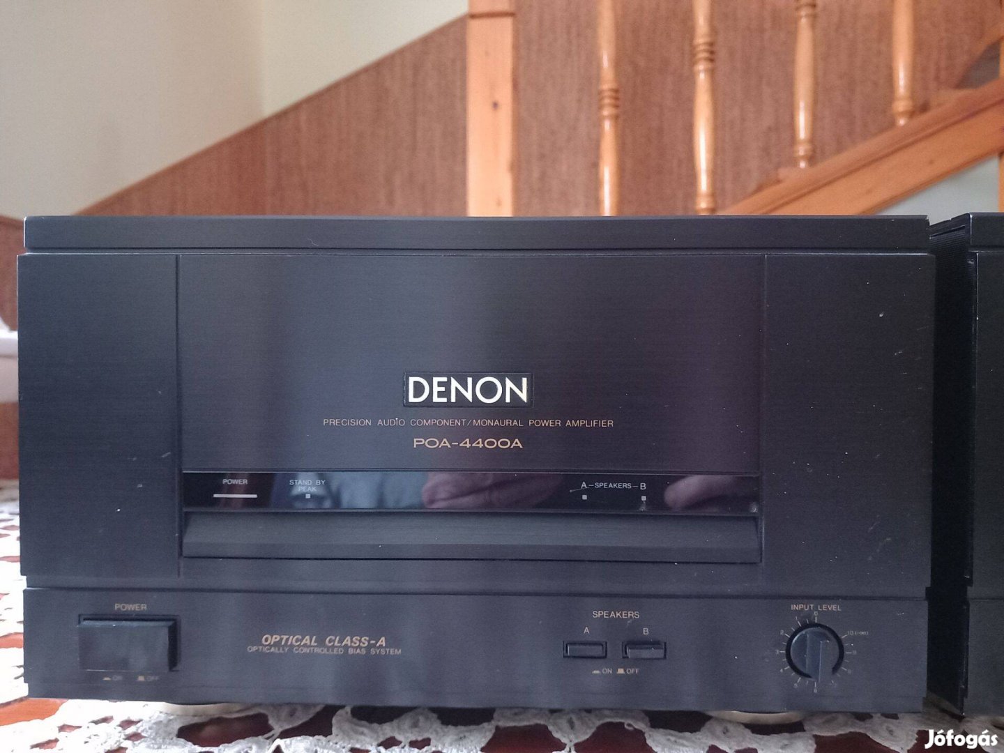 Denon POA-4400A mono-blokk végfok pár. Leírás!