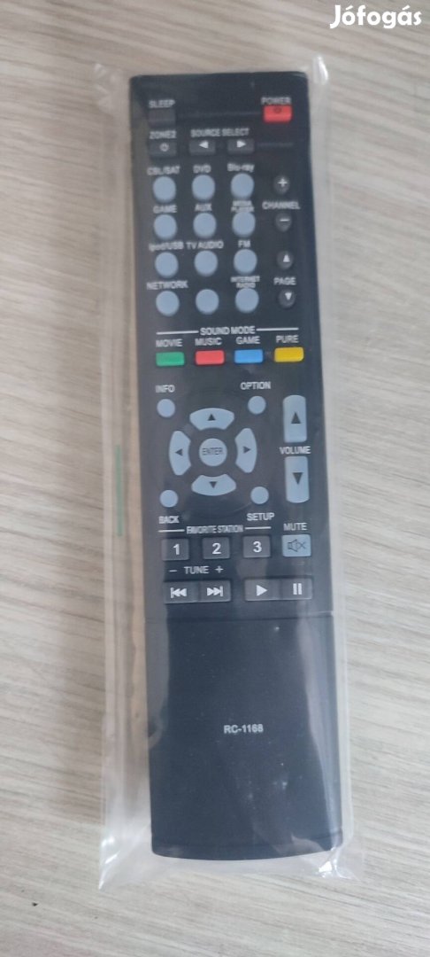 Denon RC 1168 házimozi rendszer távirányító, Új 