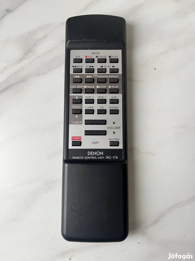 Denon RC-176 RC176 RC 176 rendszer távirányító hifi