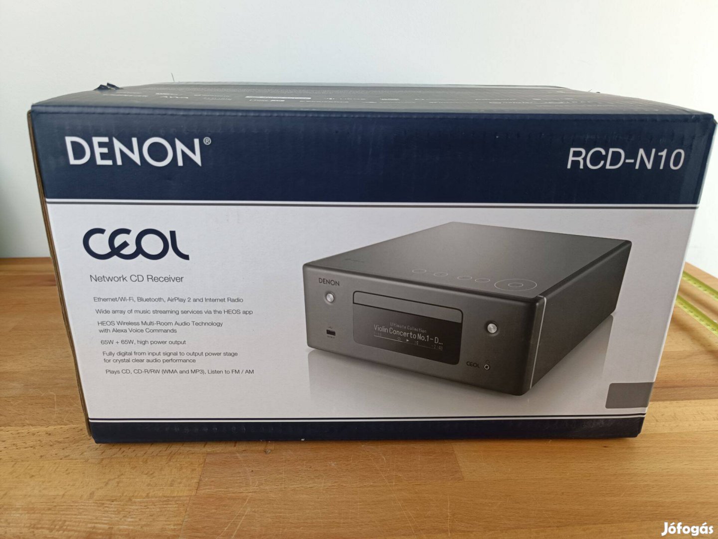 Denon Rcdn-10 Sztereó CD/rádióerősítő - szürke