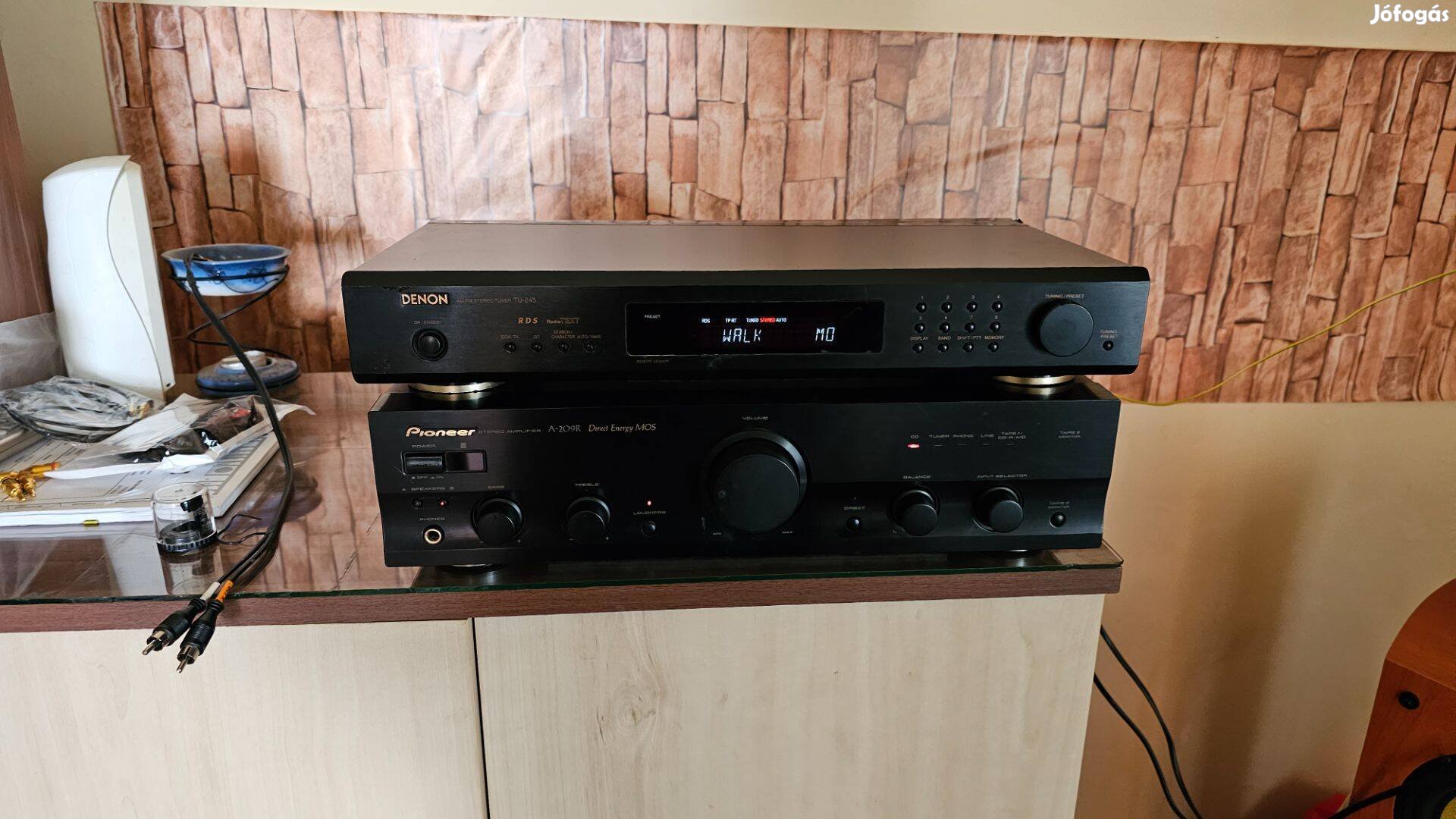 Denon TU245 RDS Text Csúcs Minőségi Rádió !