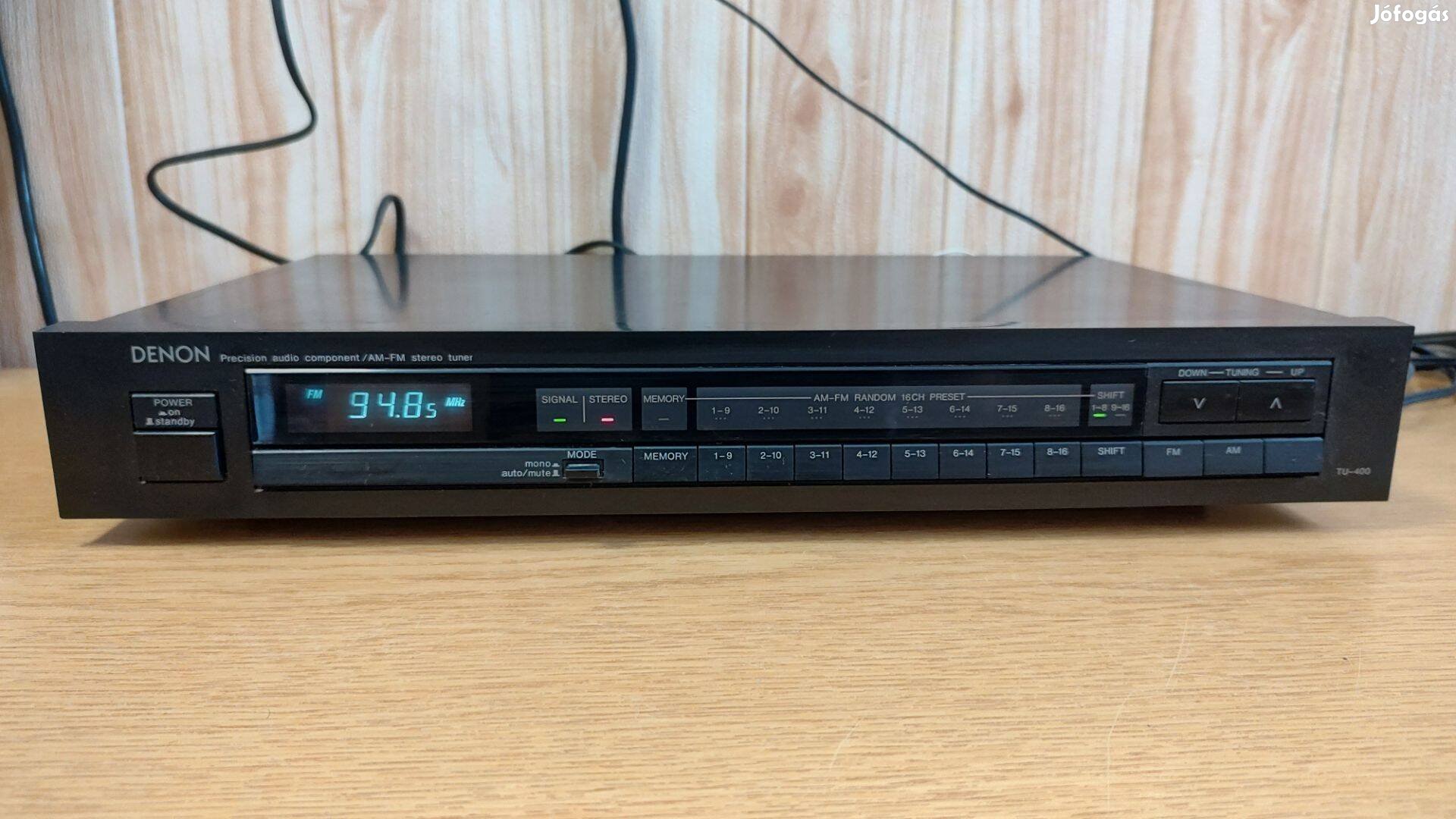 Denon TU-400 rádió tuner hibátlanul működő állapotban