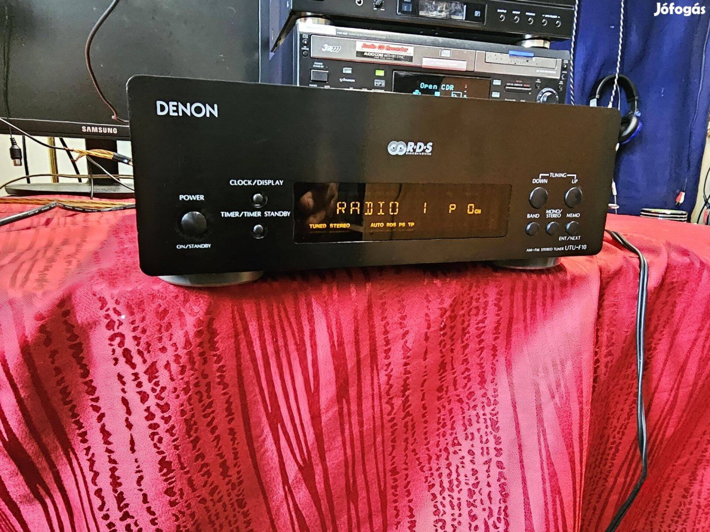 Denon UTU F 10 RDS Text Rádió és beépített timmer eladó!