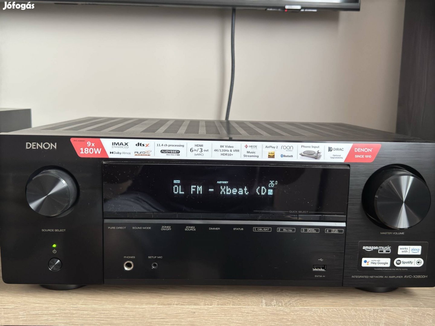 Denon avc x3800H