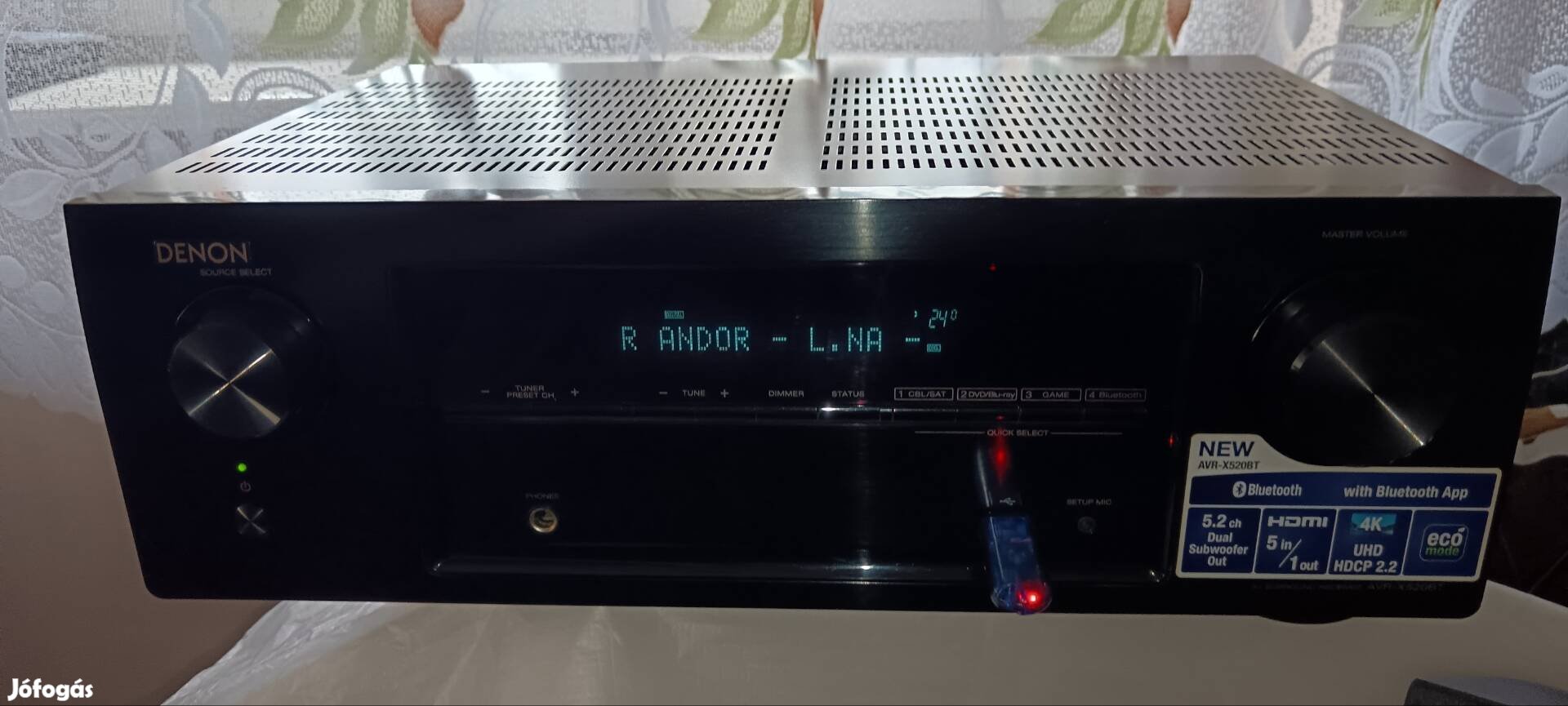 Denon erősítő Usb 310W eladó! 