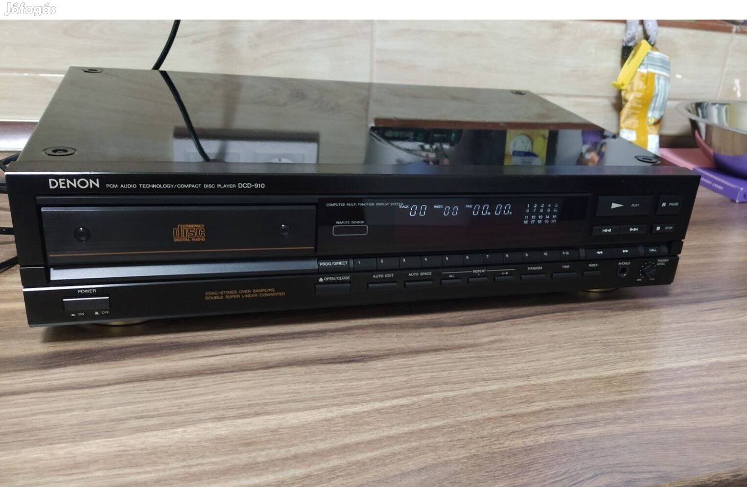 Denon hifi cd lejátszó dcd-910 twin burr brown dac