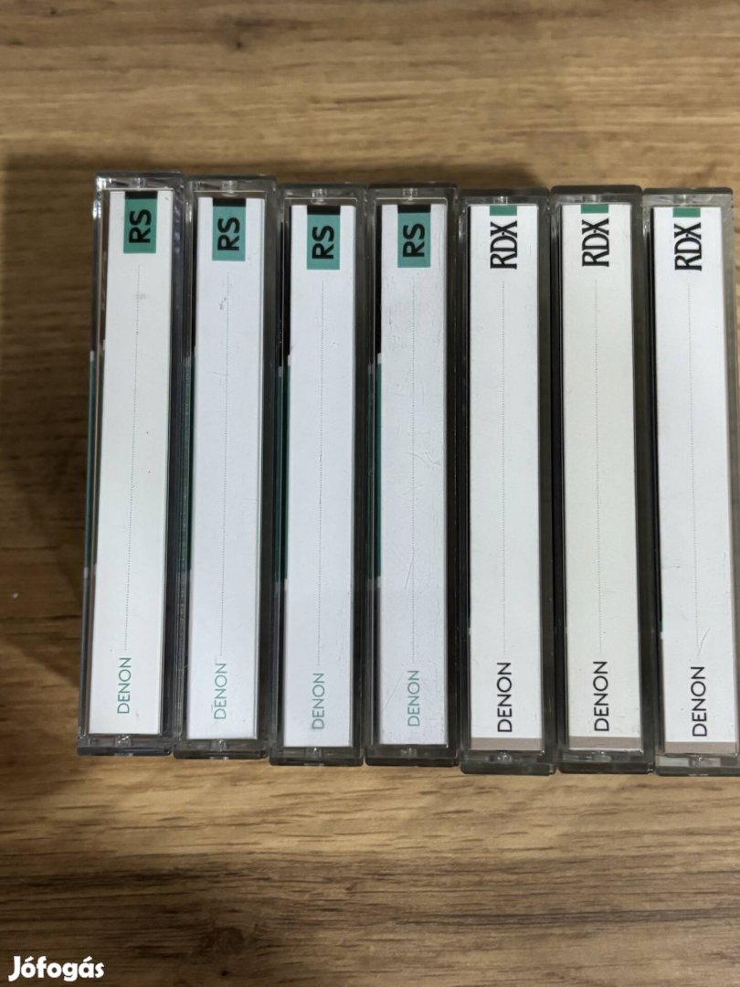 Denon hifi kazetta 7 db