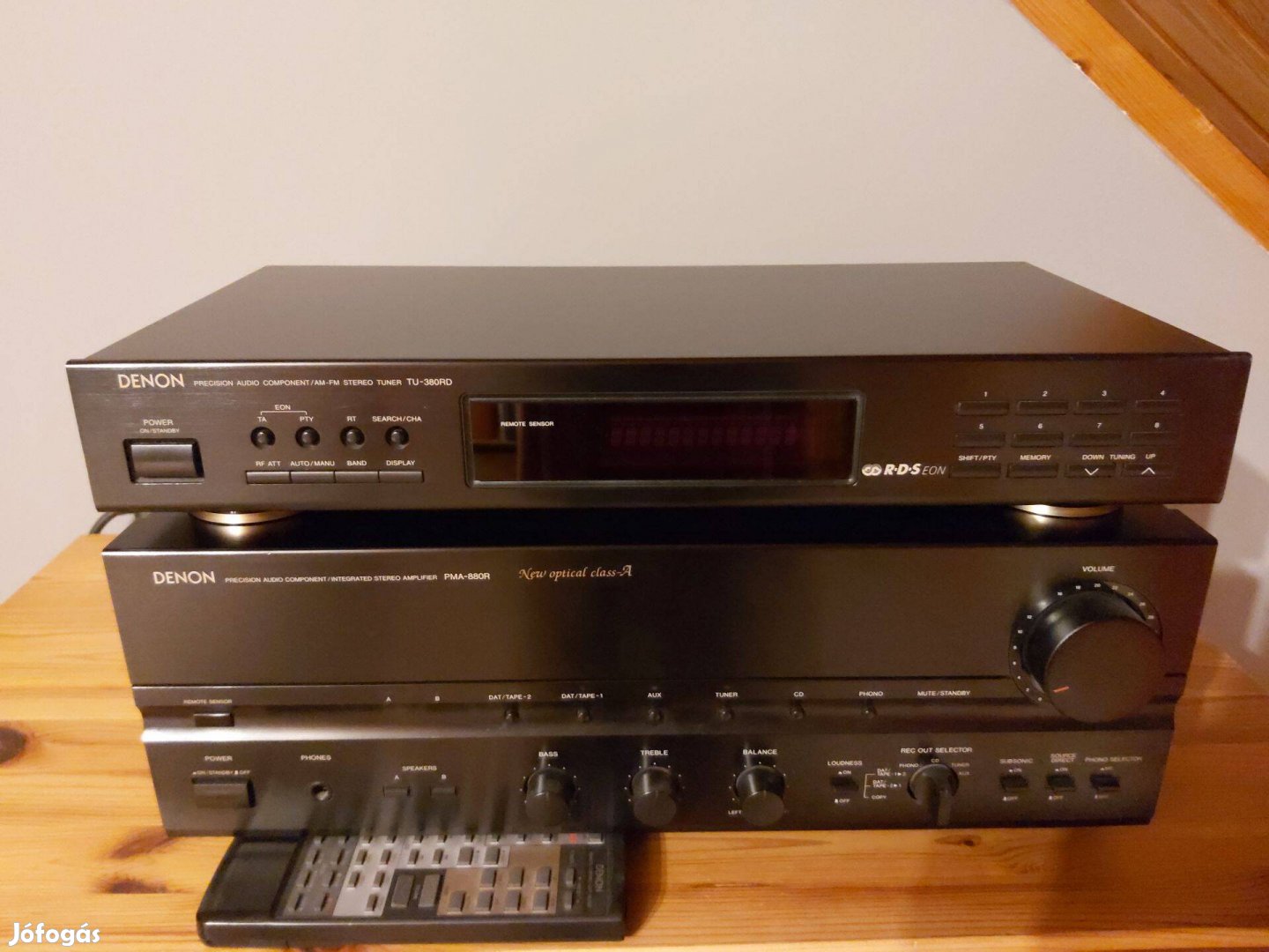 Denon pma-880r, Denon tu-380rd távirányítóval