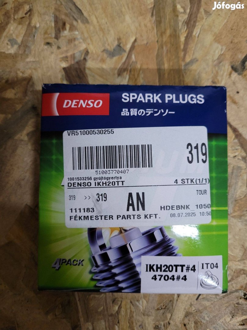Denso Gyújtógyertya Ikh20 TT -Irídium (4db)