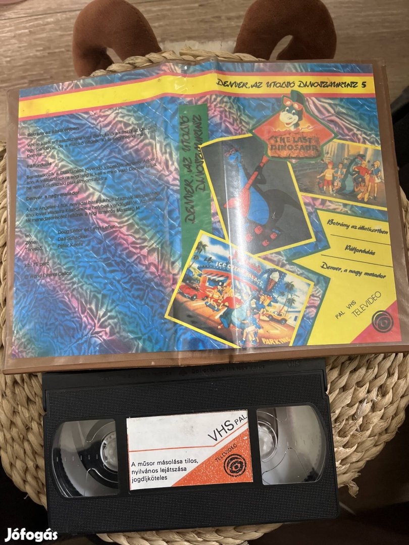 Denver az utolsó dinoszaurusz vhs 