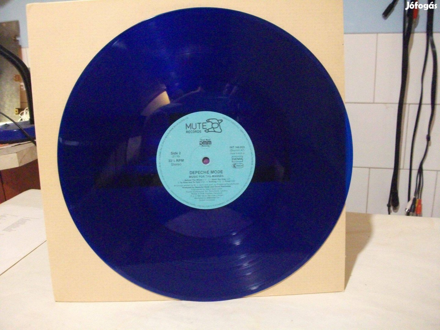 Depeche MODE - Music FOR The Masses bakelit ( kék lemez ! )