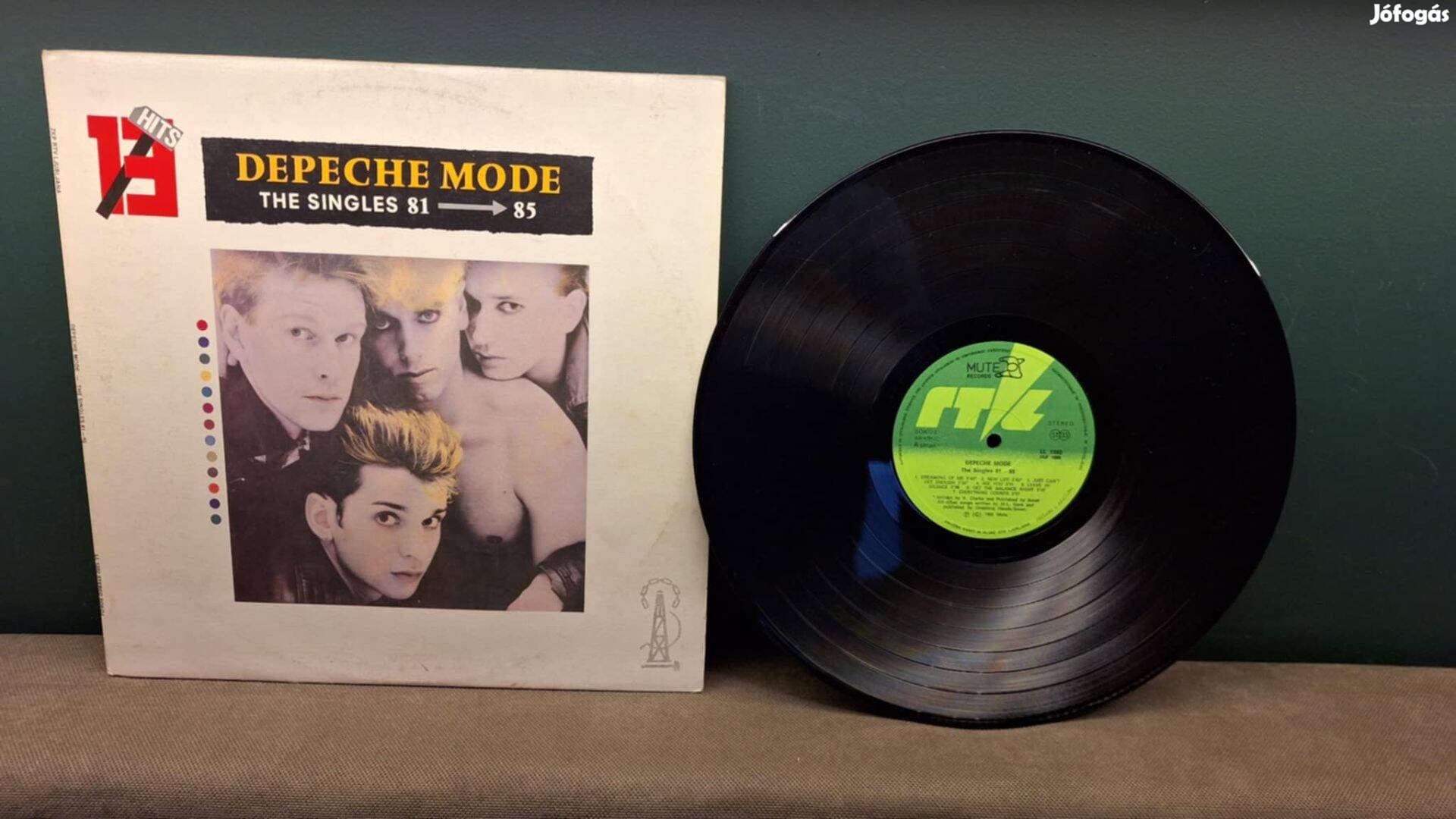 Depeche MODE - Singles 81-85 - a zenekar 5. sorlemeze