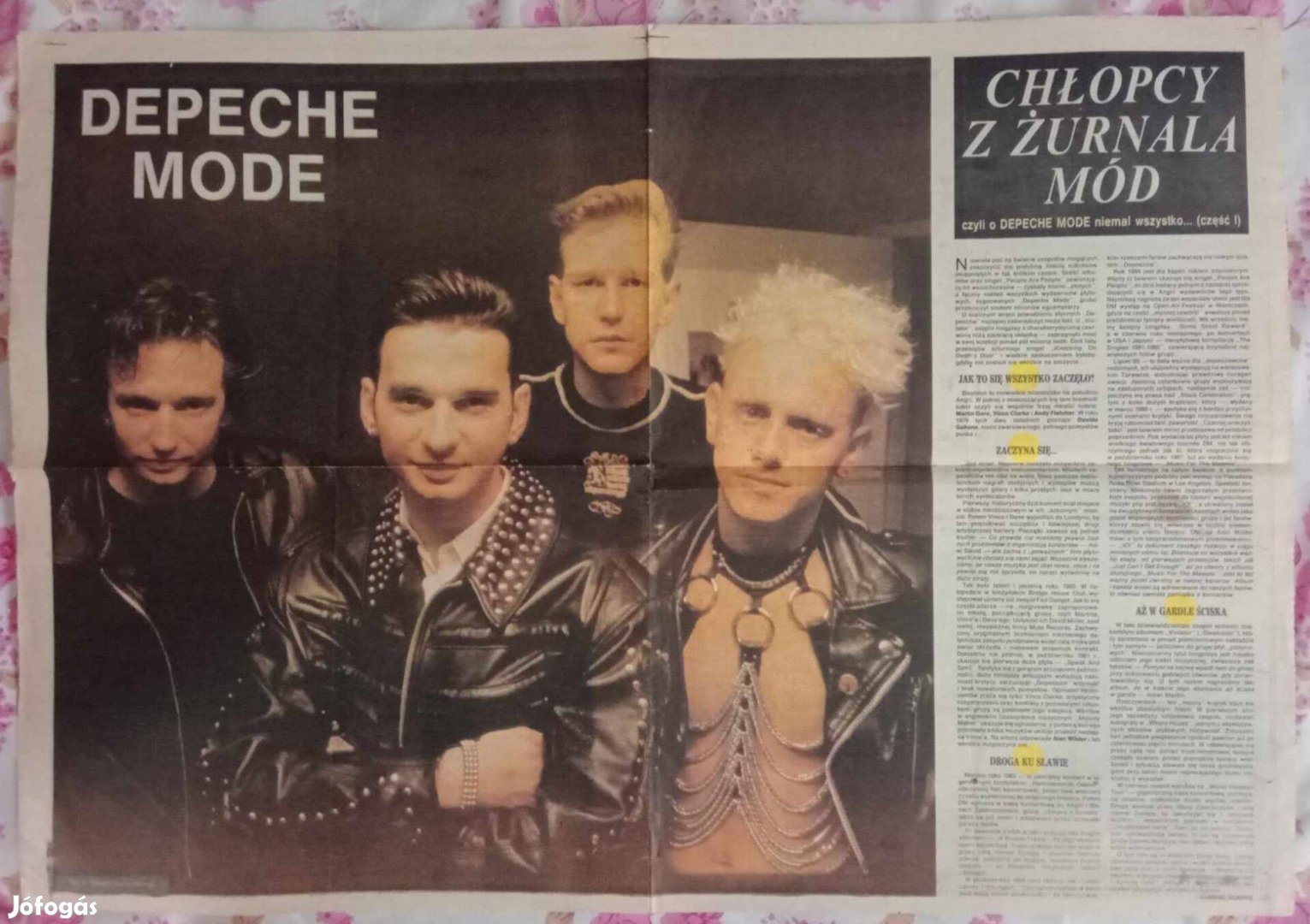 Depeche Mode 4 Oldalas Poszterek