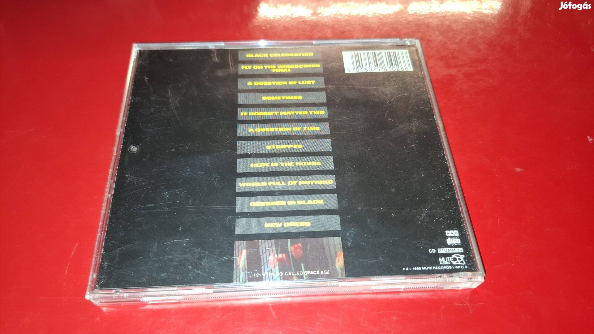 Depeche Mode Black Celebration Cd Holland