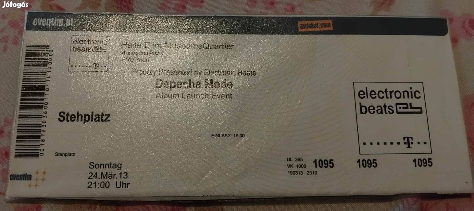 Depeche Mode Koncert Jegy