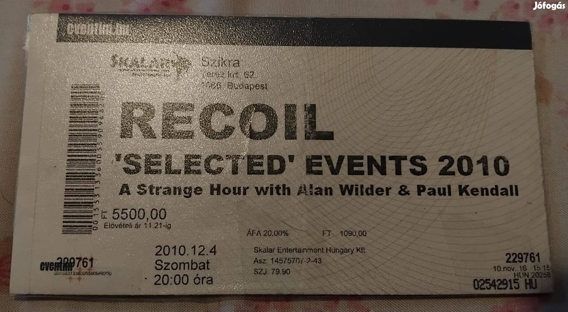 Depeche Mode Koncert Jegy