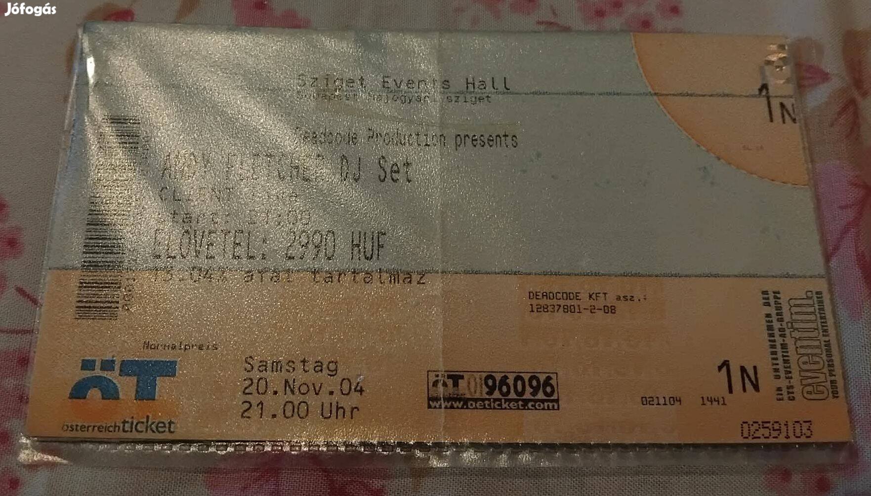 Depeche Mode Koncert Jegy