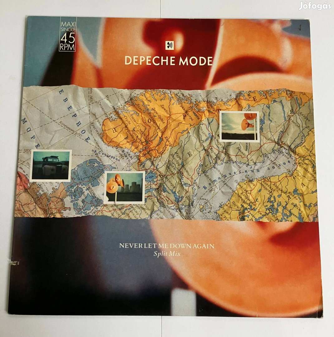 Depeche Mode - Never Let Me Down Again (német, Orange, Maxi-Single)i