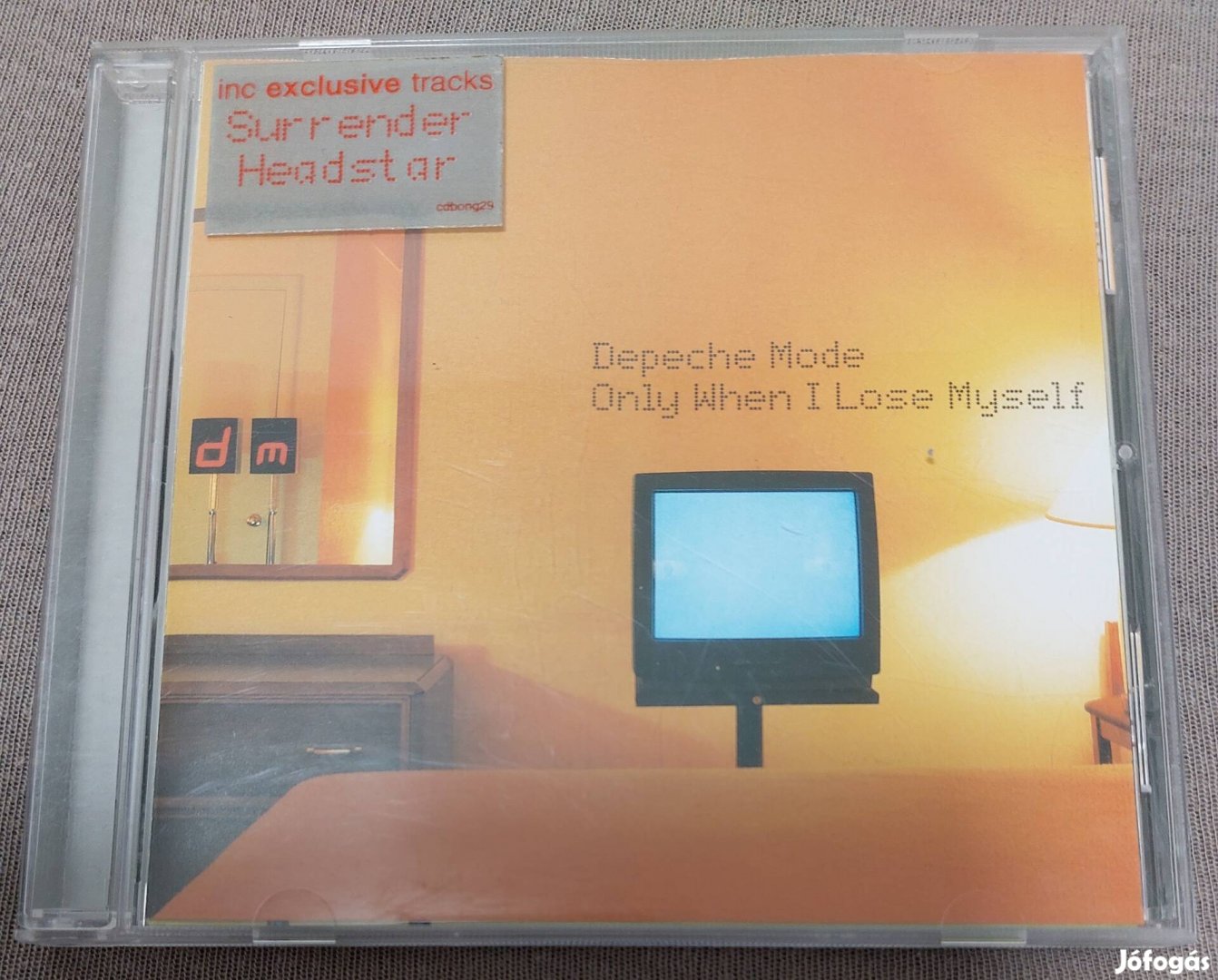 Depeche Mode : Only when I loose myself cd, UK