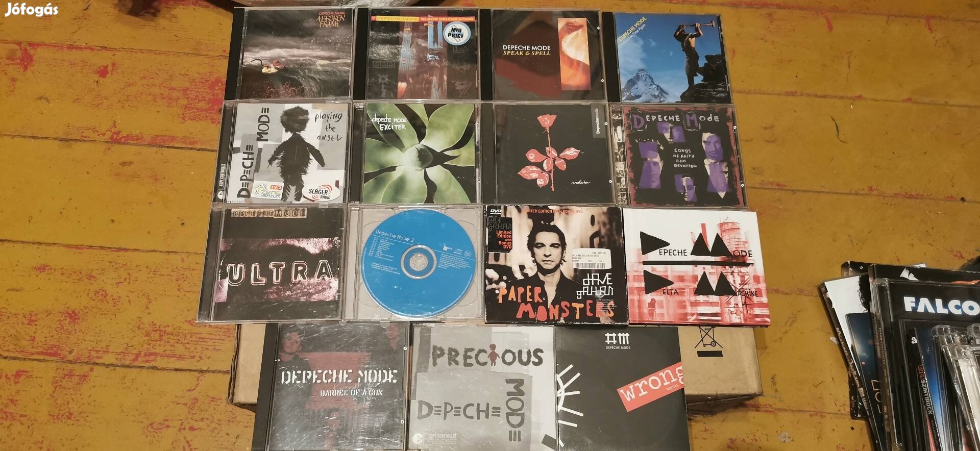 Depeche Mode cd és Dvd lemezek. 