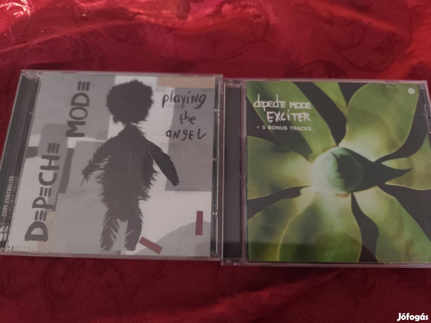 Depeche Mode playing the angel, exciter CD -k