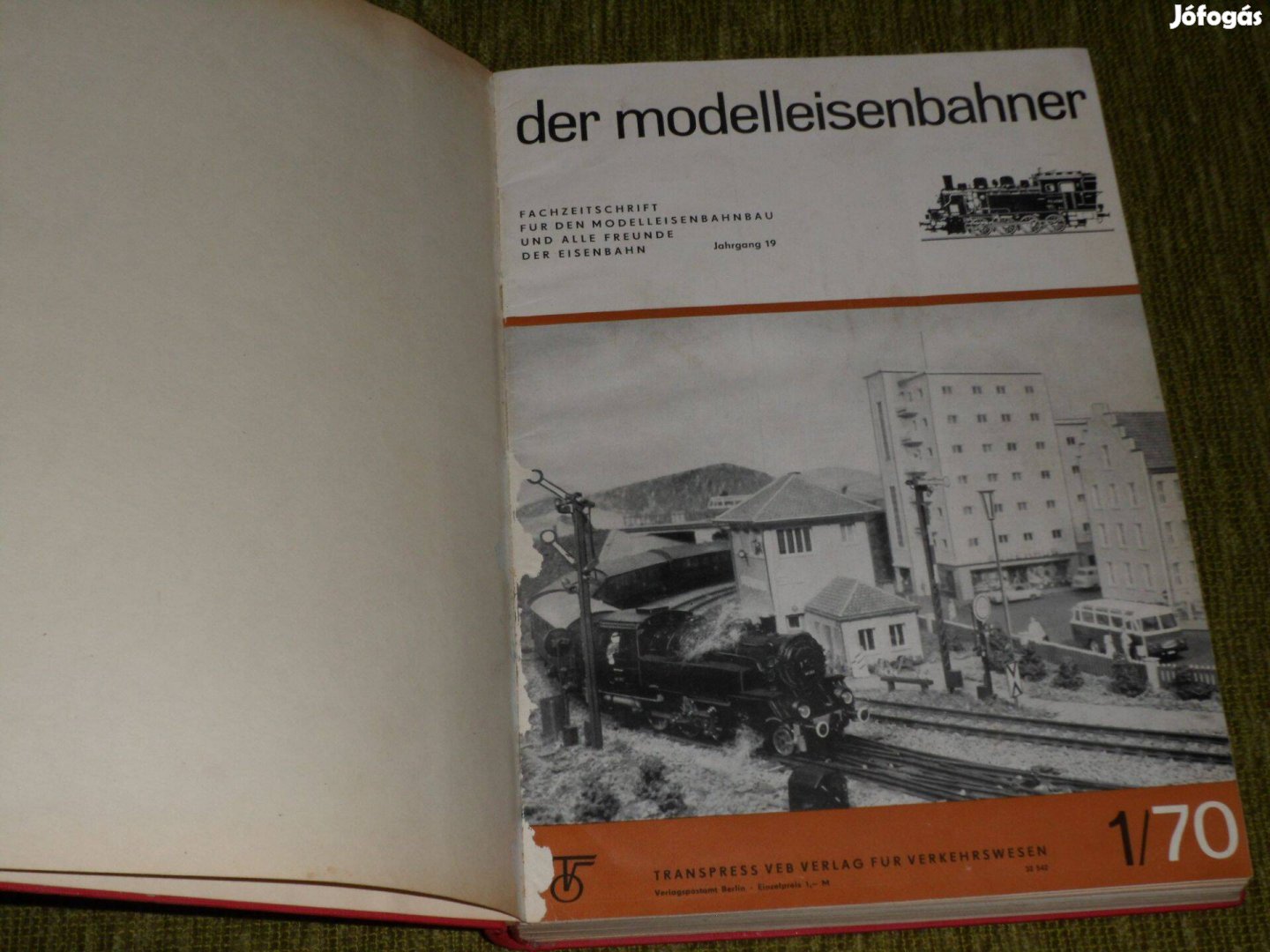 Der Modelleisenbahner - német vasútmodellezés újság 1970-es teljes évf
