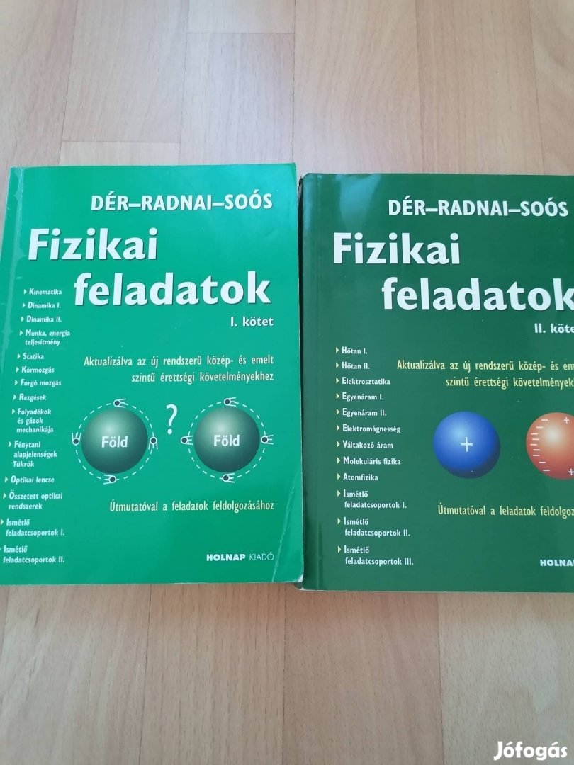 Dér-Radnai-Soós, Fizikai feladatok I. - II. 