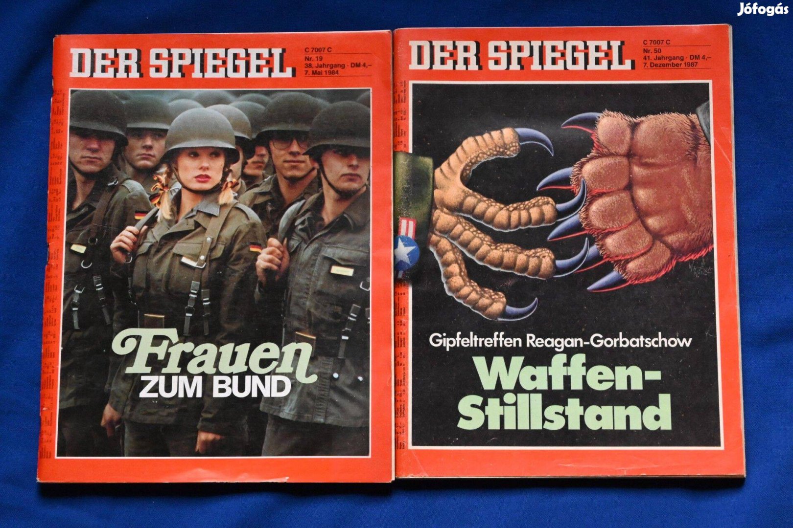 Der Spiegel magazinok - 1984,1987 (2db)