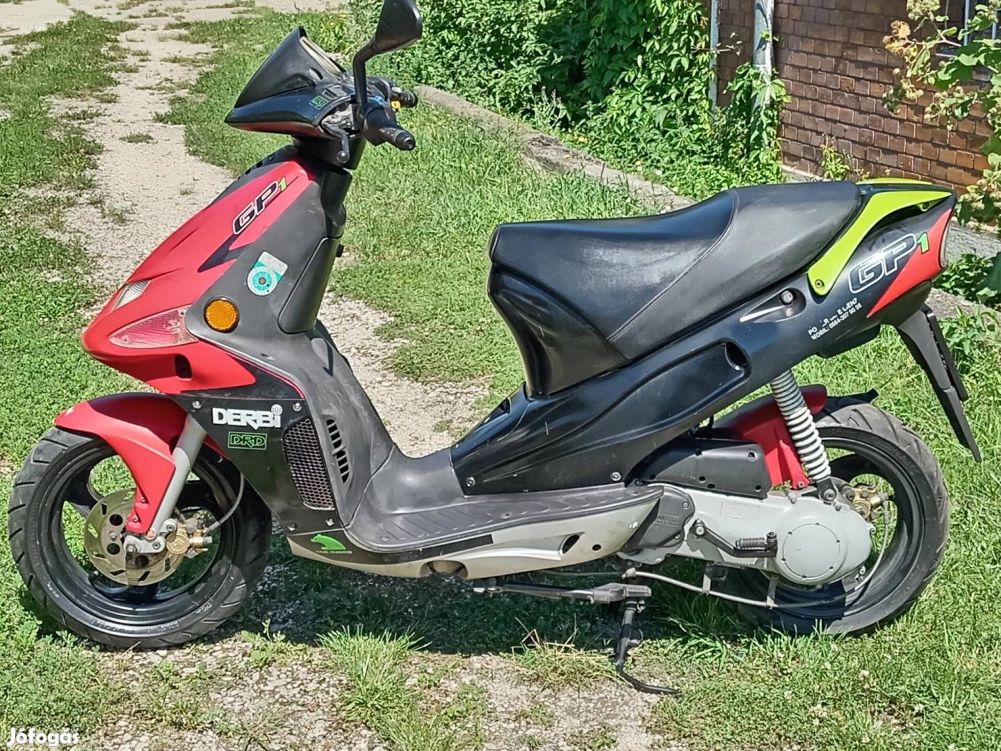 Derbi GP1 50 LC piaggio blokkos 80+ kmh