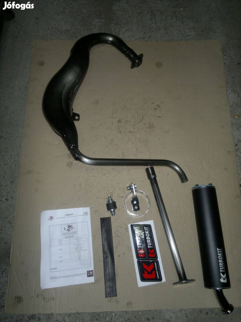 Derbi gpr-aprilia rs 4 turbo kit uj kipufogo rendszer