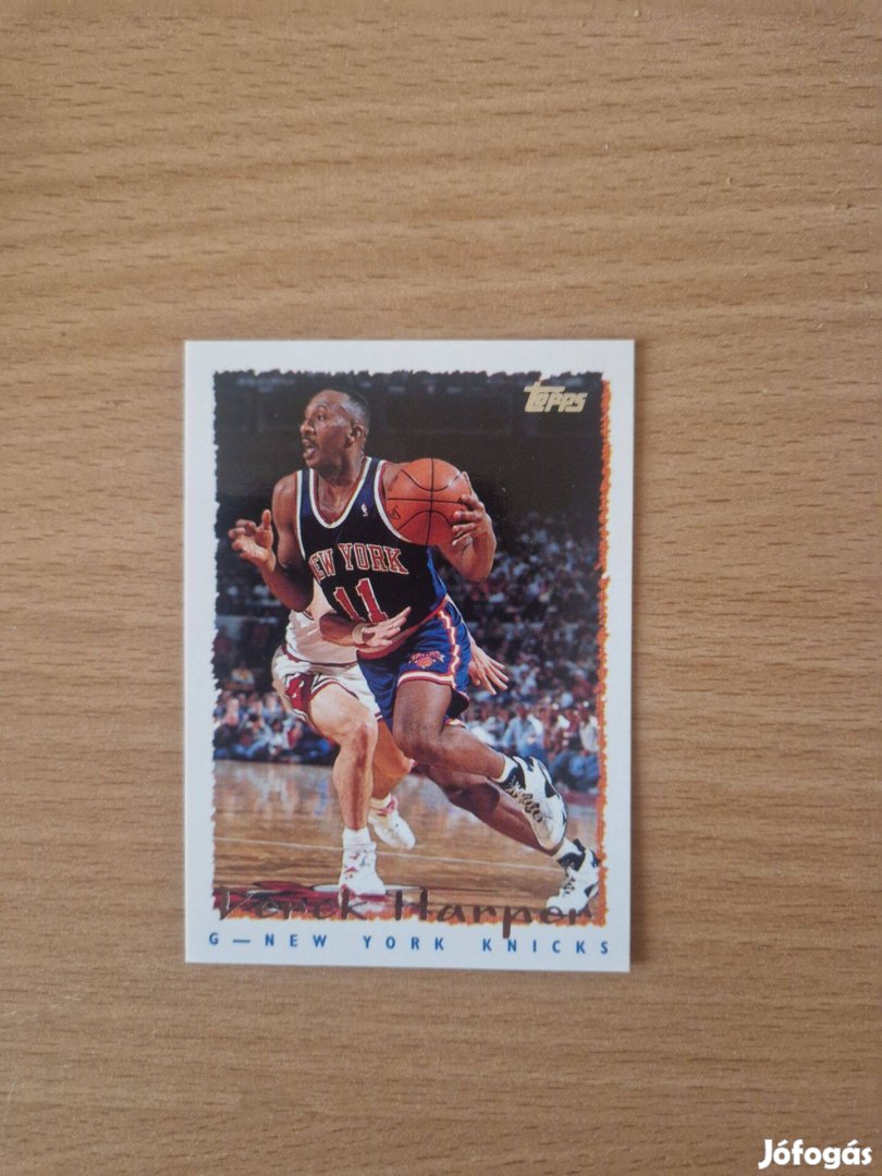 Derek Harper Topps 1994-95 111 kosaras kártya