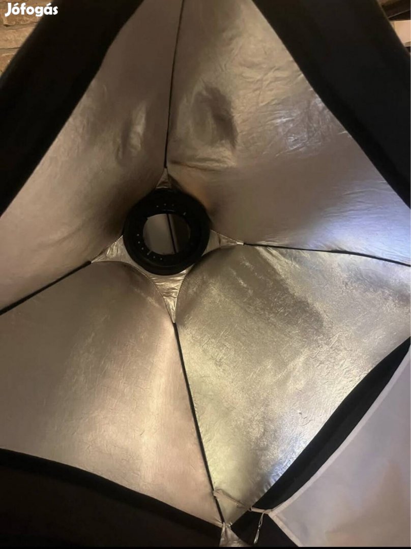 Derítőernyő fotózáshoz foglalat és izzó nélkül